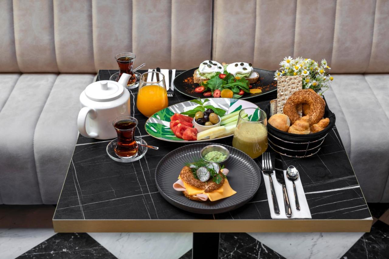 Wish More Hotel Sisli Istanbul Ngoại thất bức ảnh Turkish breakfast